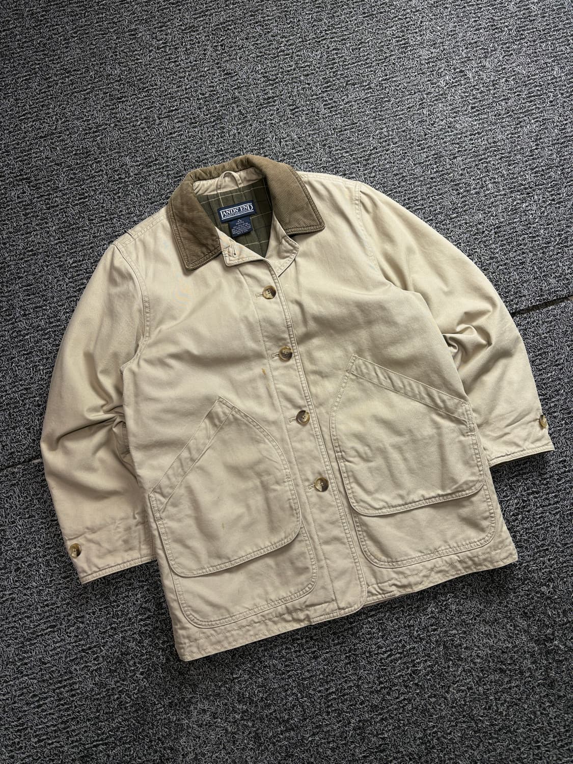 랜즈엔드 USA 코듀로이 카라넥 초어 자켓 2435 상품이미지1