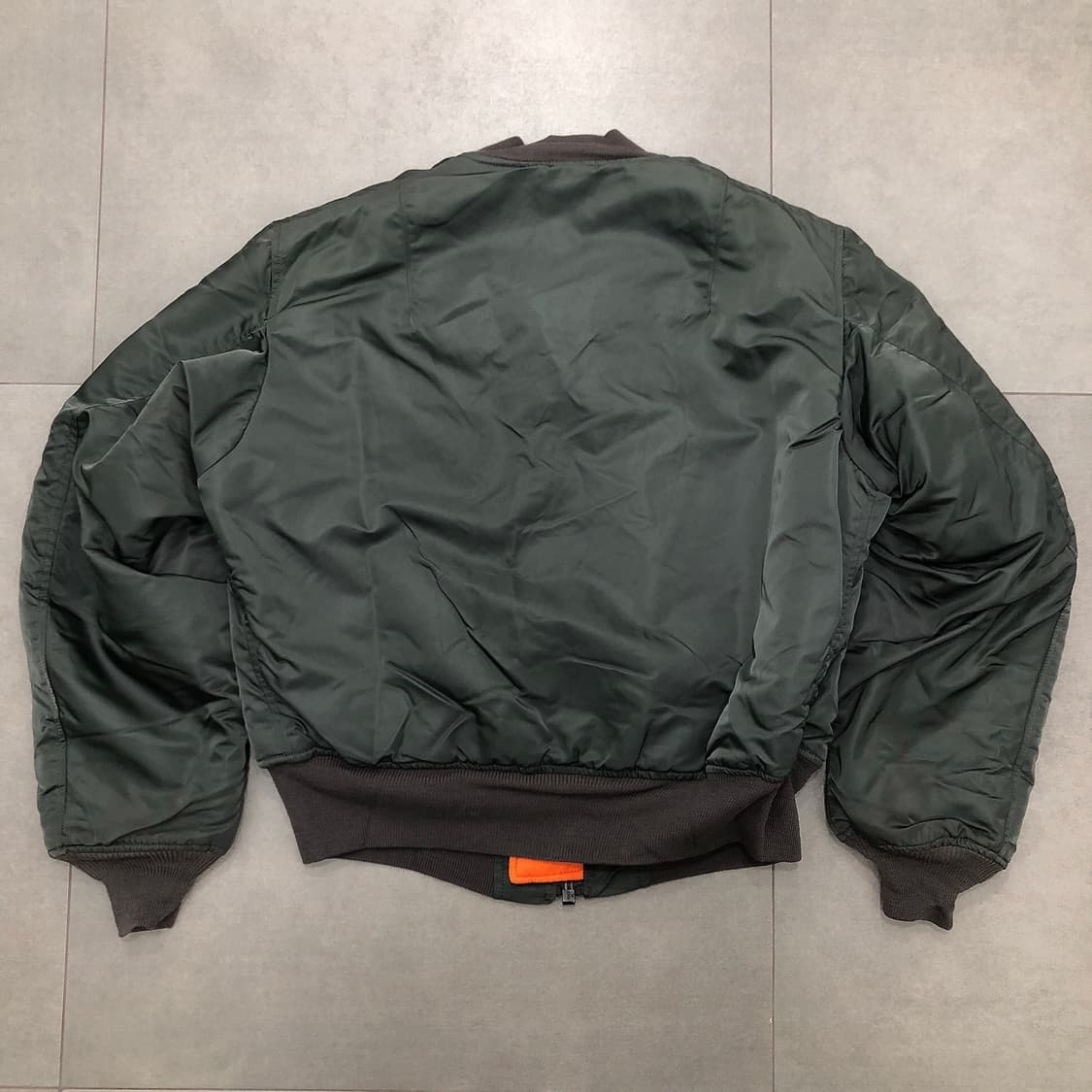알파인더스트리 울파일 ma-1 마원 미국 usa 정밀복각 항공 점퍼 L 상품이미지6