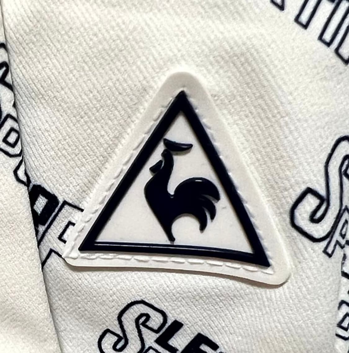 르꼬끄 골프 남성 로고 패턴팬츠 여름 화이트 스판좋음 스키니핏 L 32 상품이미지3