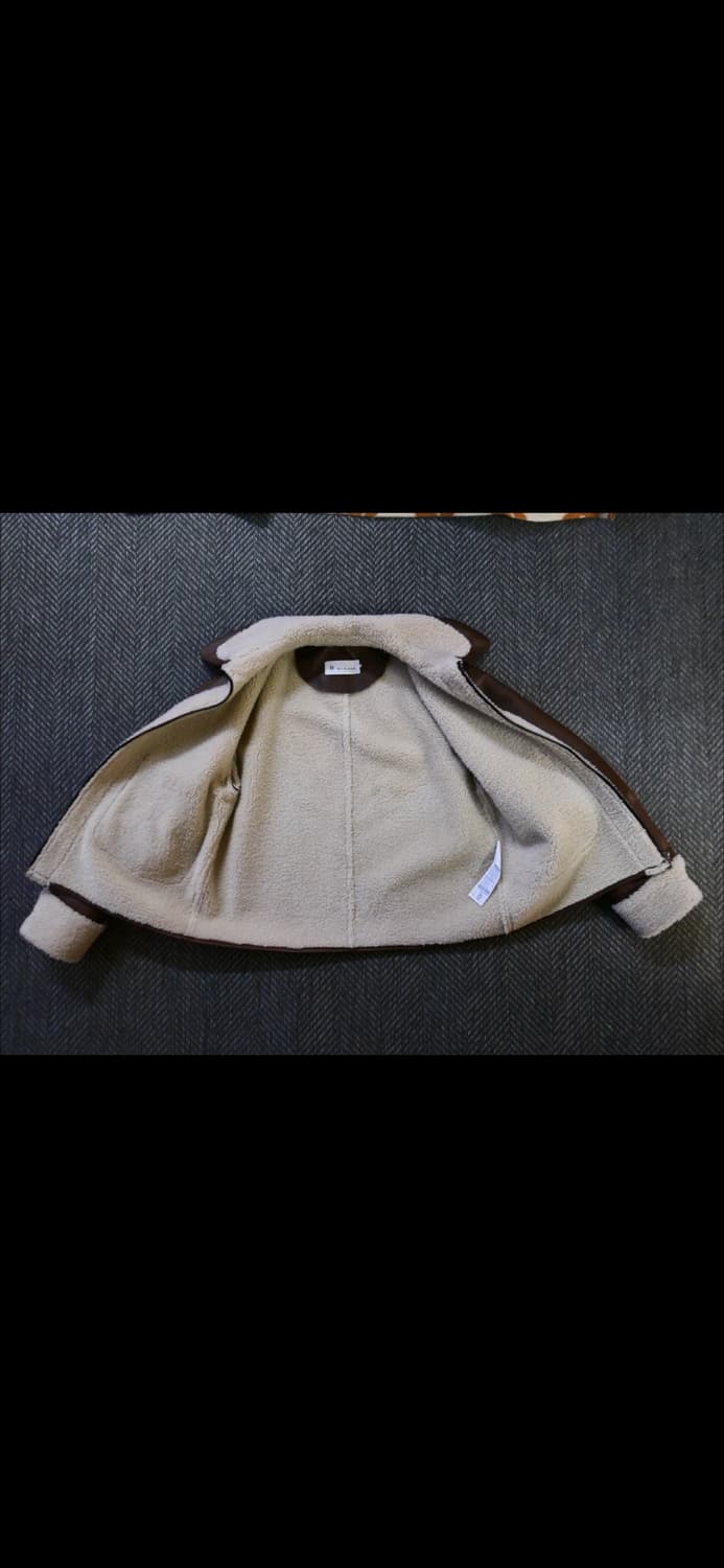 IT MICHA 잇미샤 브라운 무스탕 자켓 S사이즈 상품이미지4