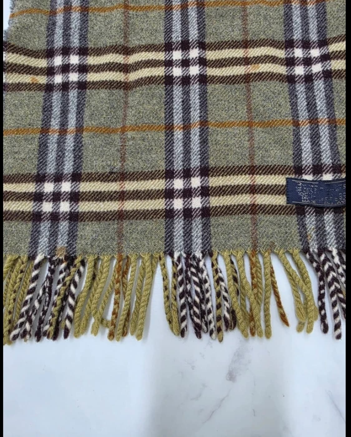 버버리 램스울 머플러 상품이미지8