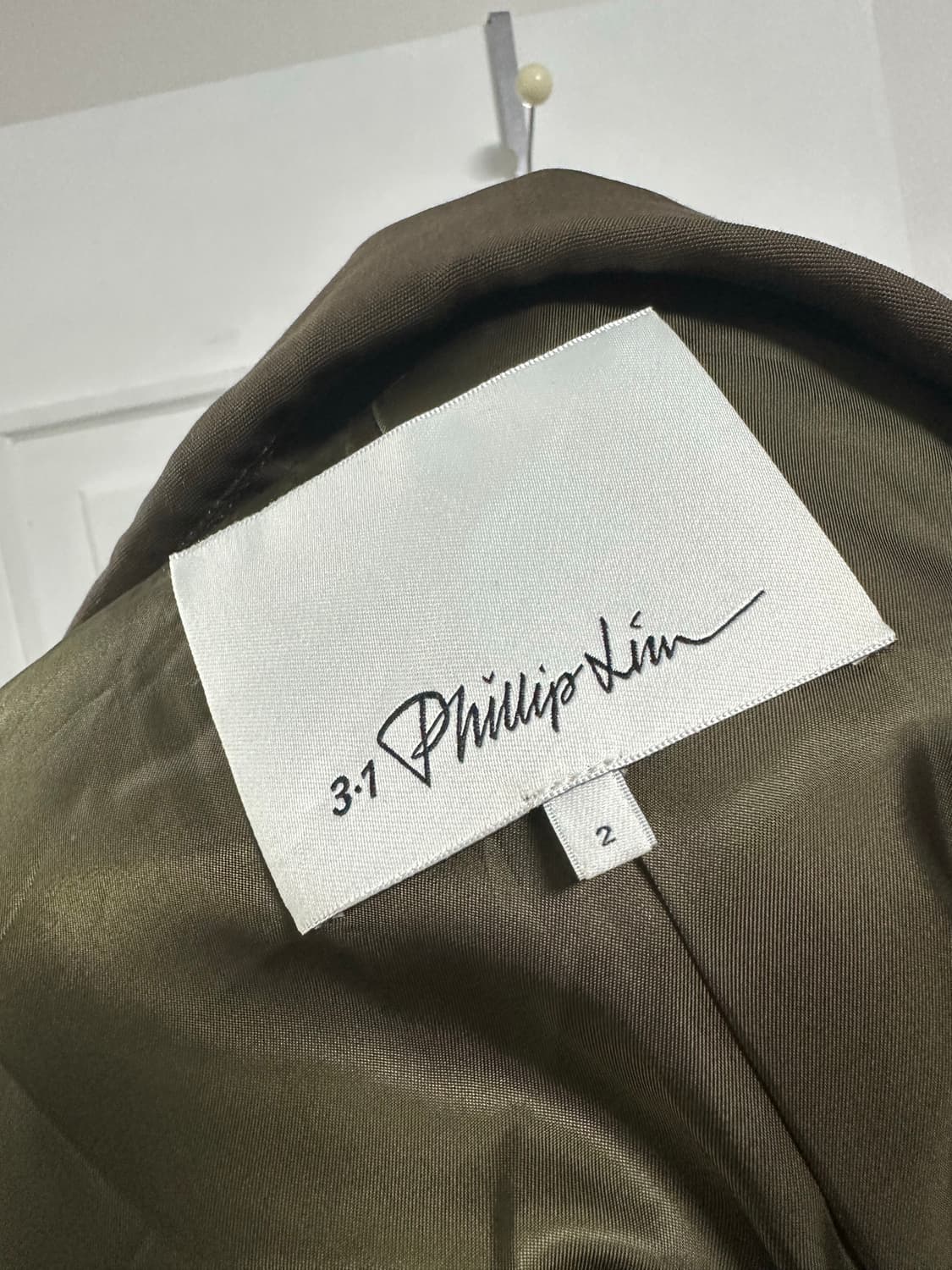 3.1 필립 람 울 트윌 블레이저 상품이미지3