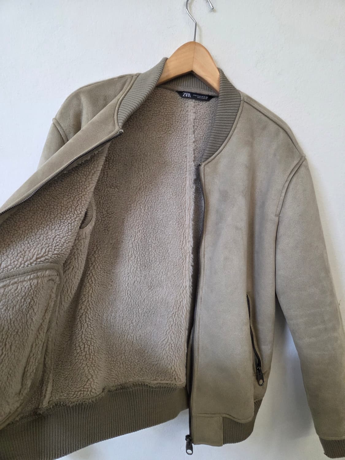 자라 겉감 스웨이드, 안감 따뜻한털 상품이미지5