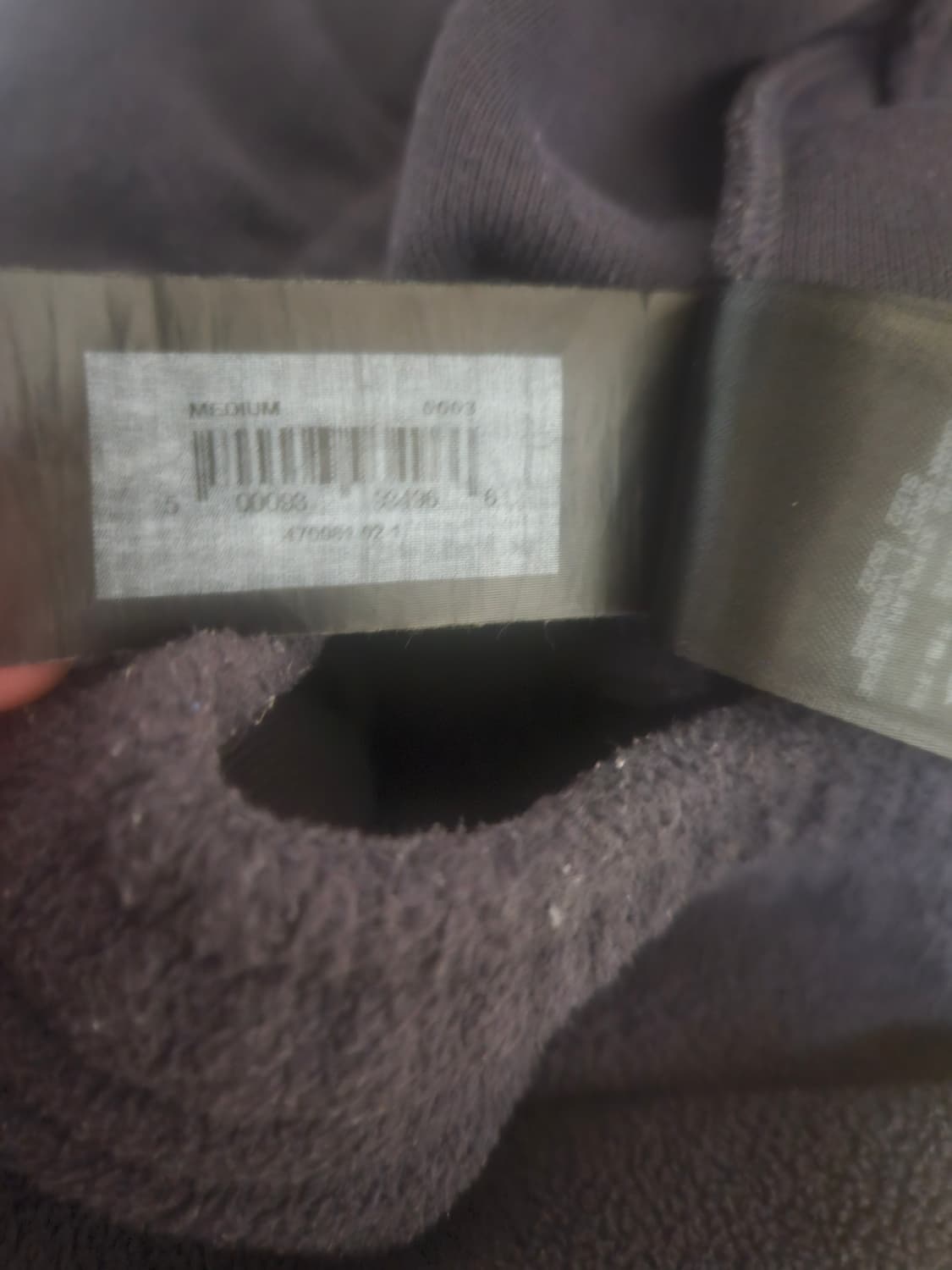 이지갭 폴라 플리스 스웻팬츠m 다크그레이 상품이미지4