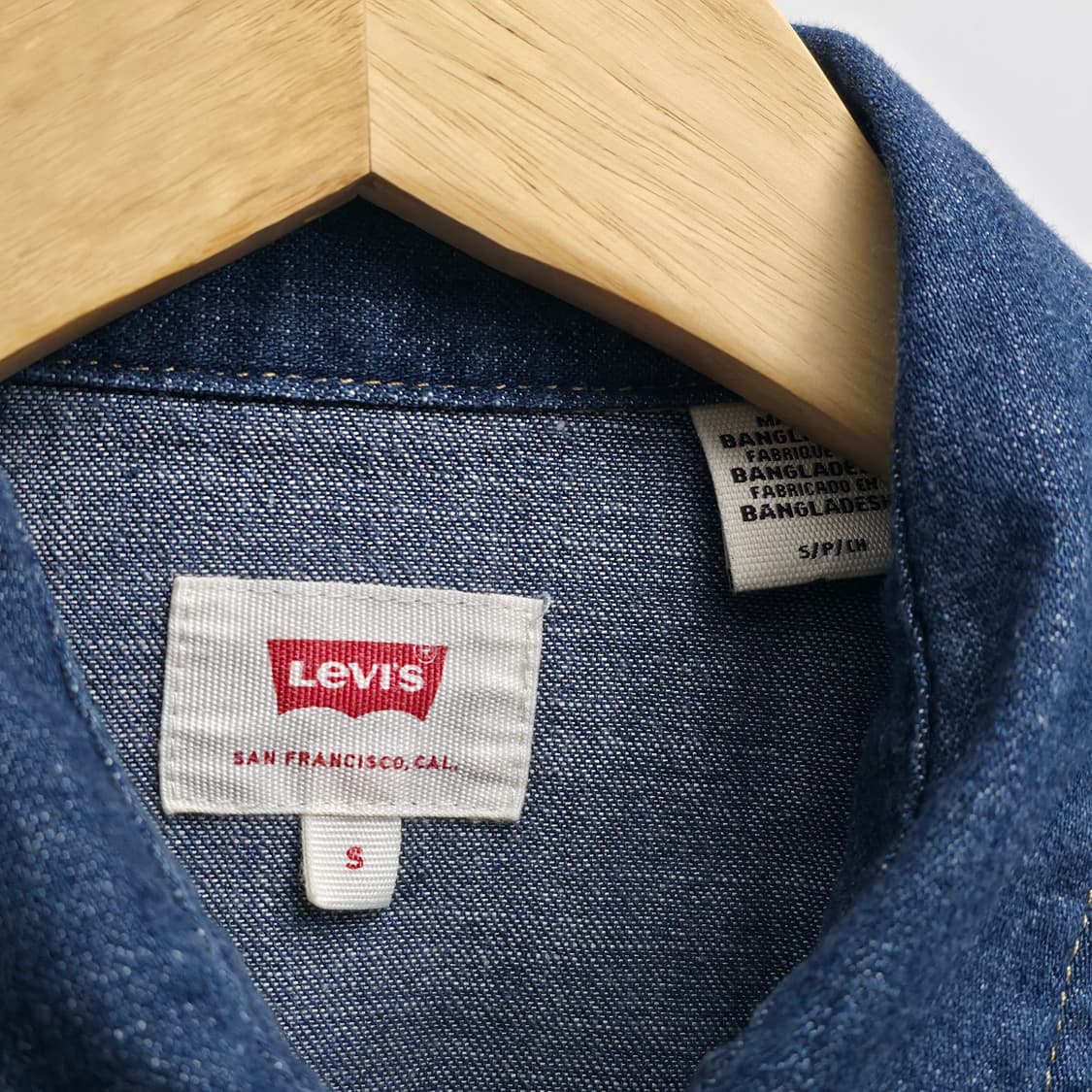 [S] 리바이스 데님 웨스턴 셔츠 상품이미지5