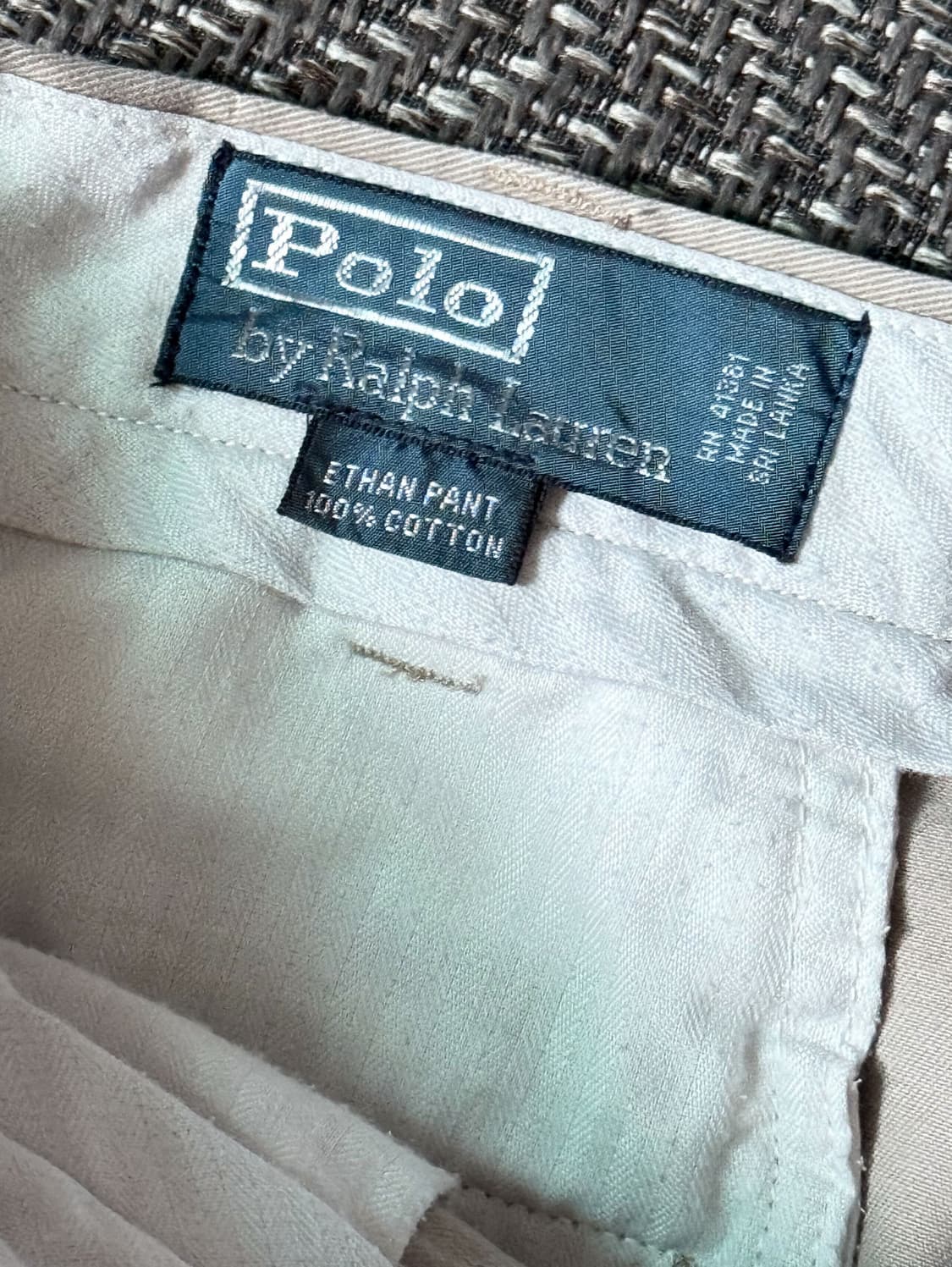 (34) 폴로 랄프로렌 ETHAN 더블 플리츠 치노 팬츠 상품이미지4