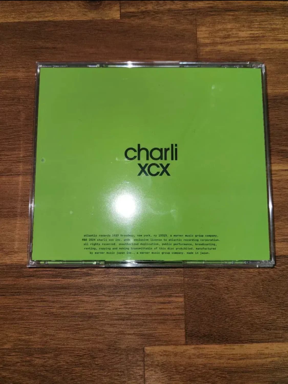 찰리xcx brat 일본반 CD 상품이미지2