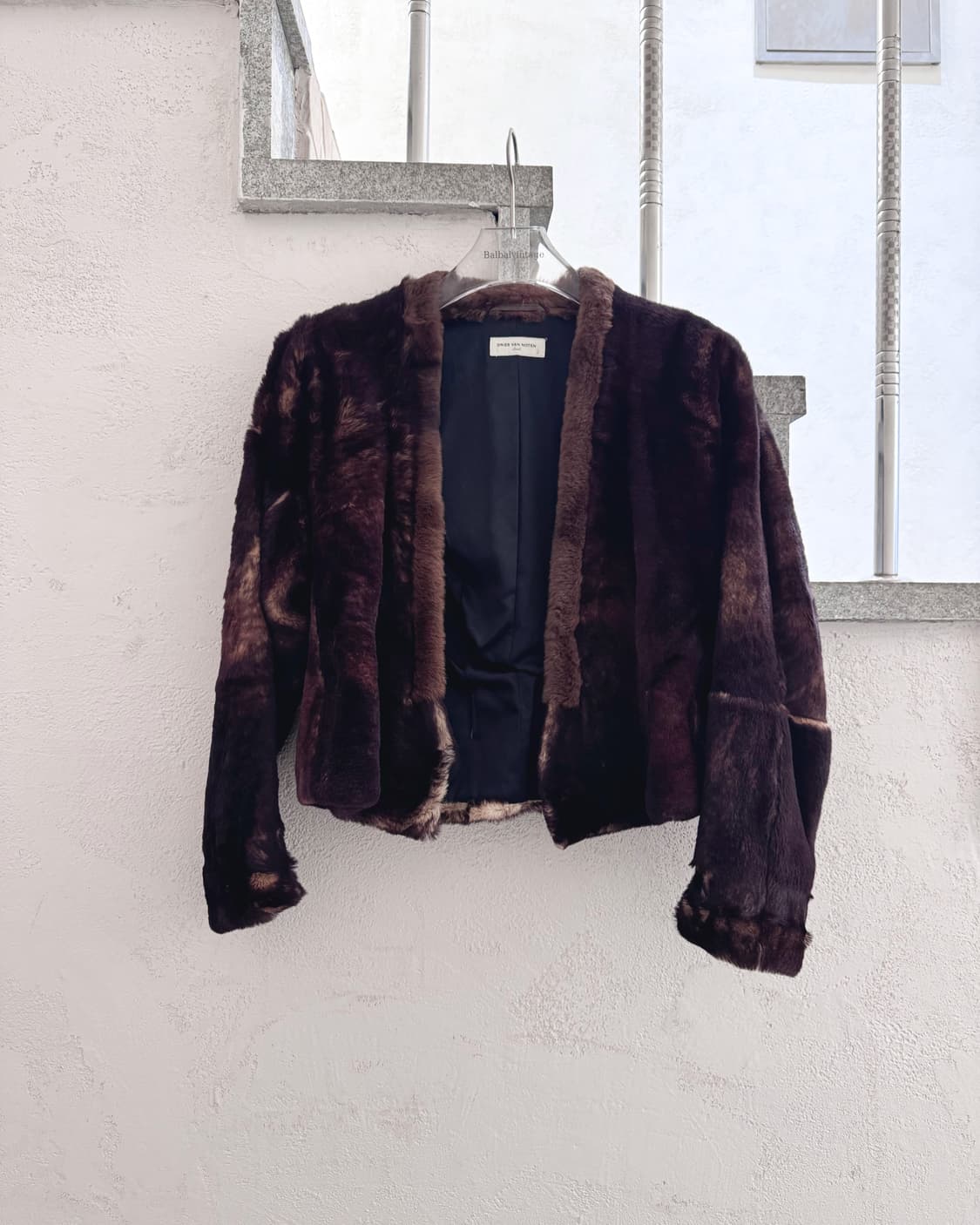 DRIES VAN NOTEN Real Fur Cropped Jacket 상품이미지3