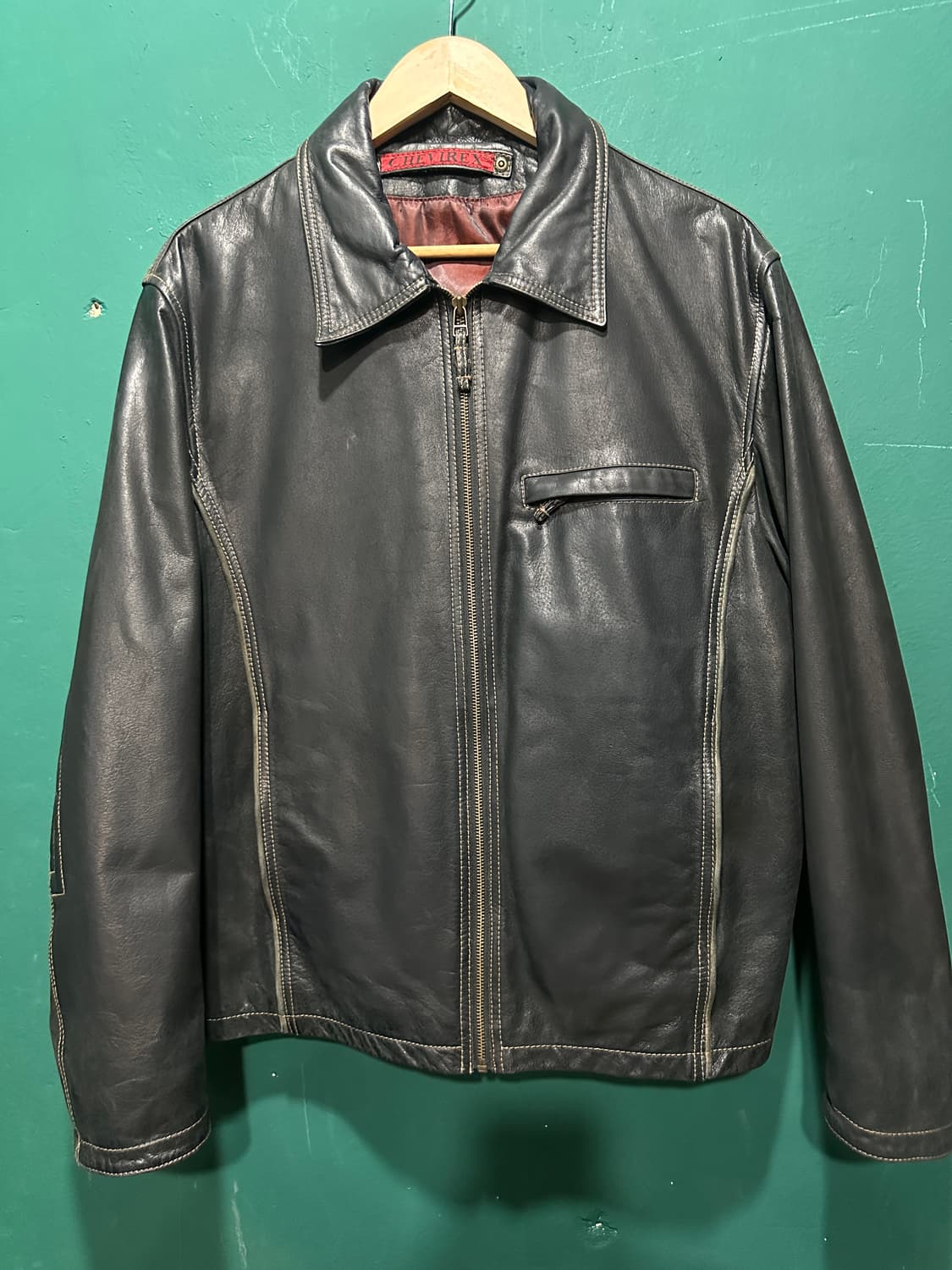 Chevirex 레더 싱글라이더자켓 XL 상품이미지1