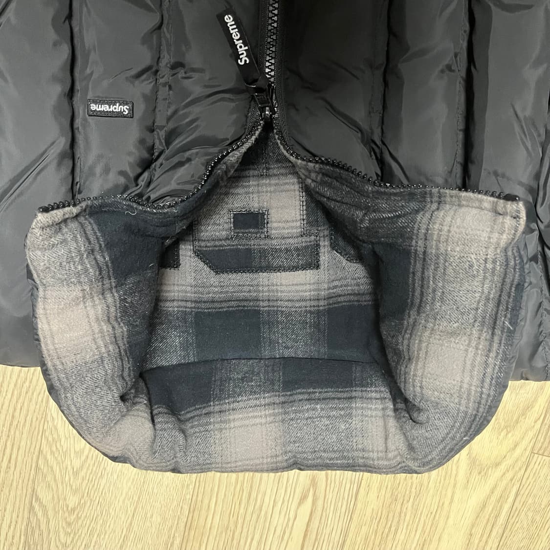 슈프림 플란넬 리버시블 퍼퍼 자켓 상품이미지2