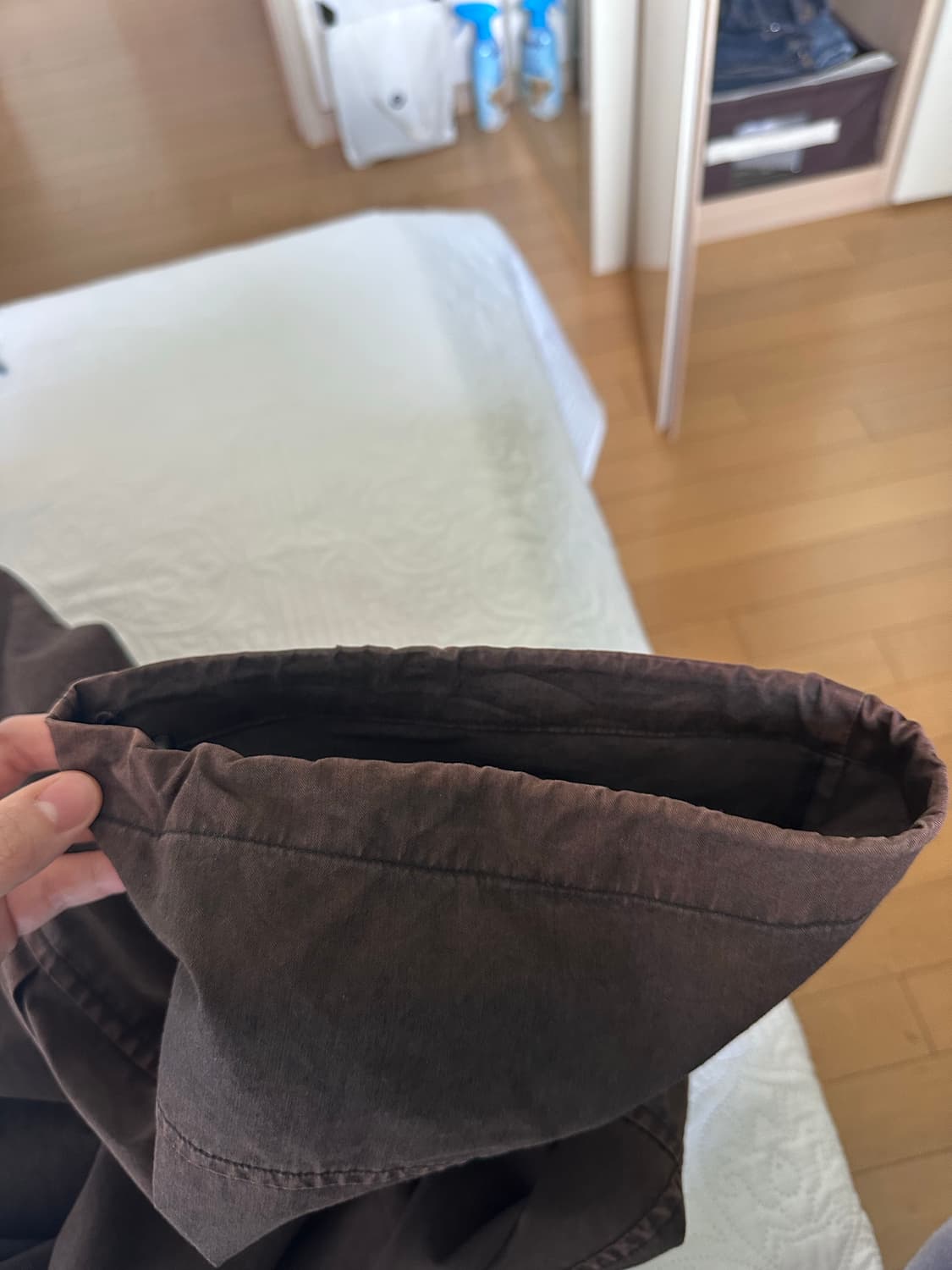 해칭룸 밀팬츠 cpn 워시드블랙 상품이미지5