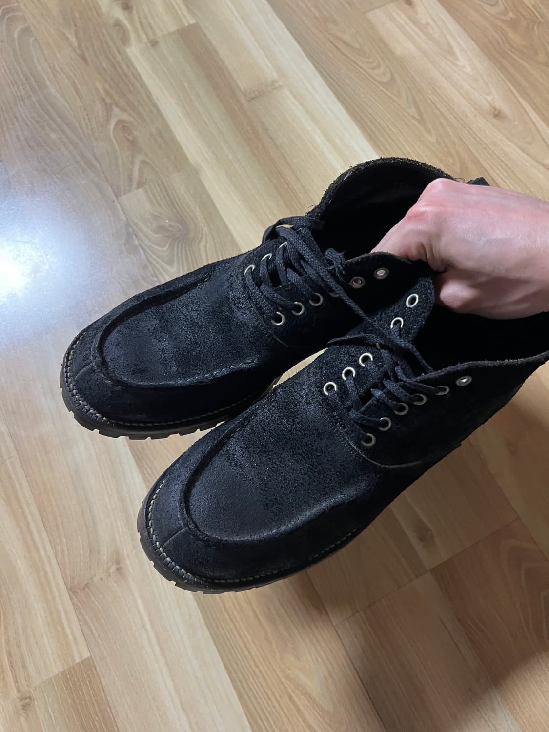 꼼데가르송 옴므 번아웃 빈티지 6홀 부츠 판매 상품이미지1