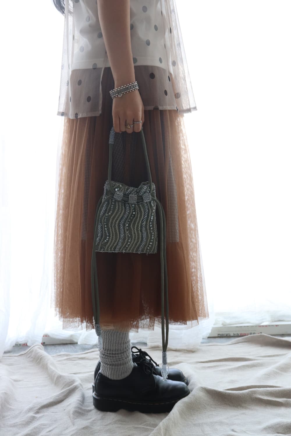 [Bigotre] Airy Beaded Bag 상품이미지4