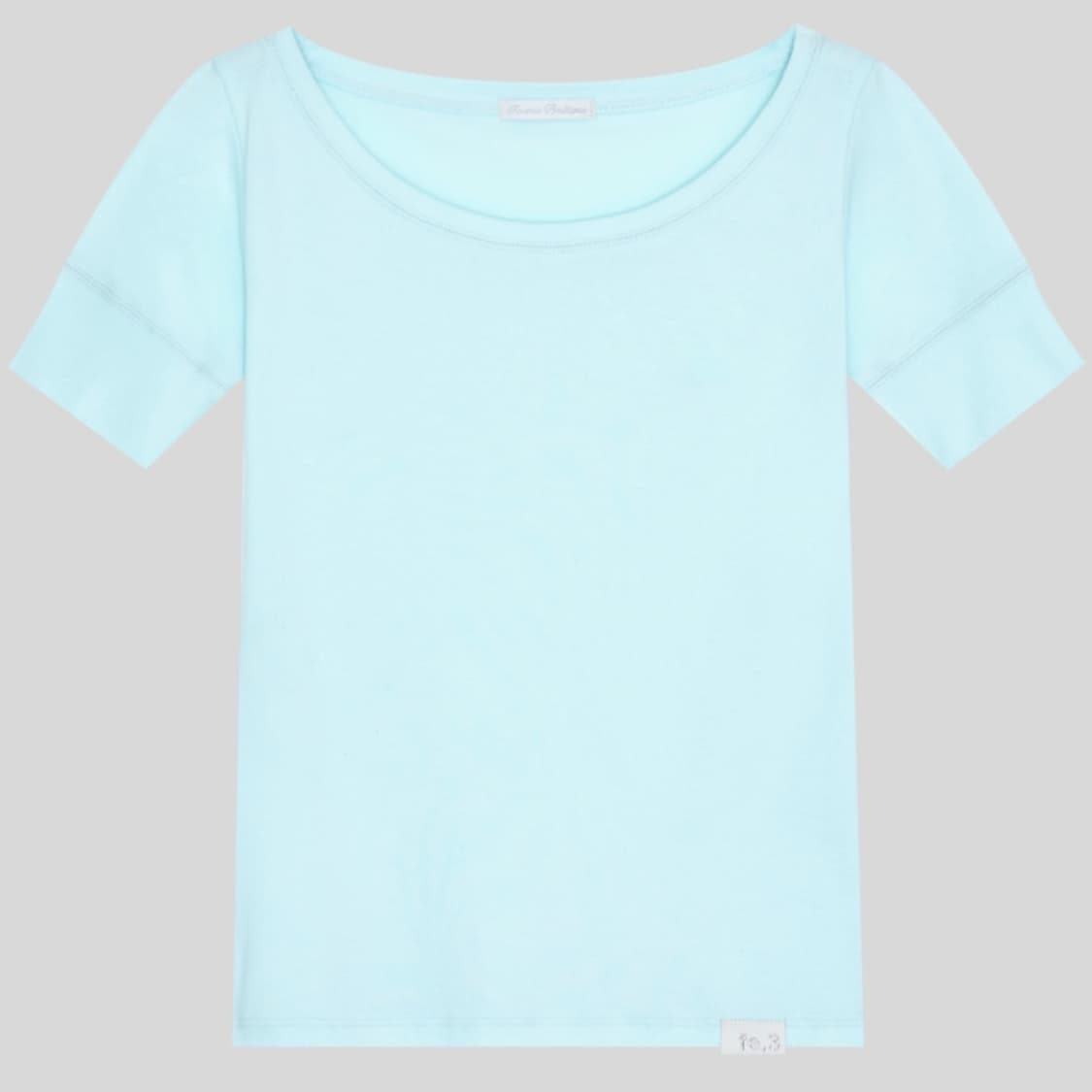샵페어리 rib half top (mint) 상품이미지2