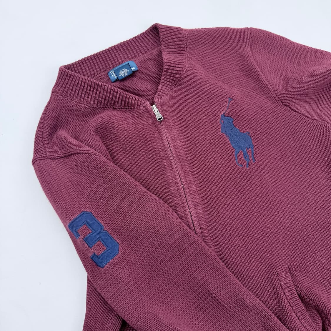 폴로 빅포니 니트집업 상품이미지5