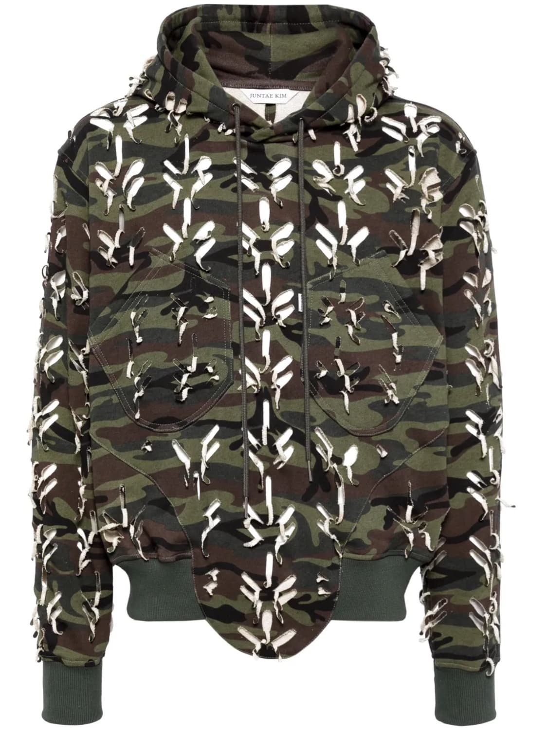 Juntaekim camo hood 상품이미지1