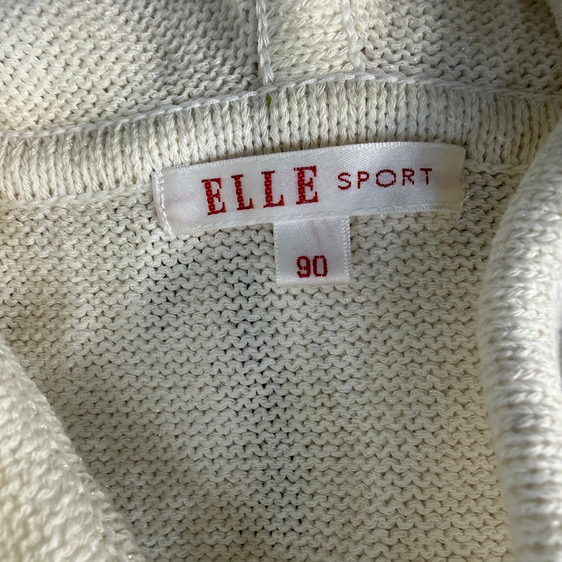 90 엘르 메쉬 후드집업 베스트 0223T 상품이미지3