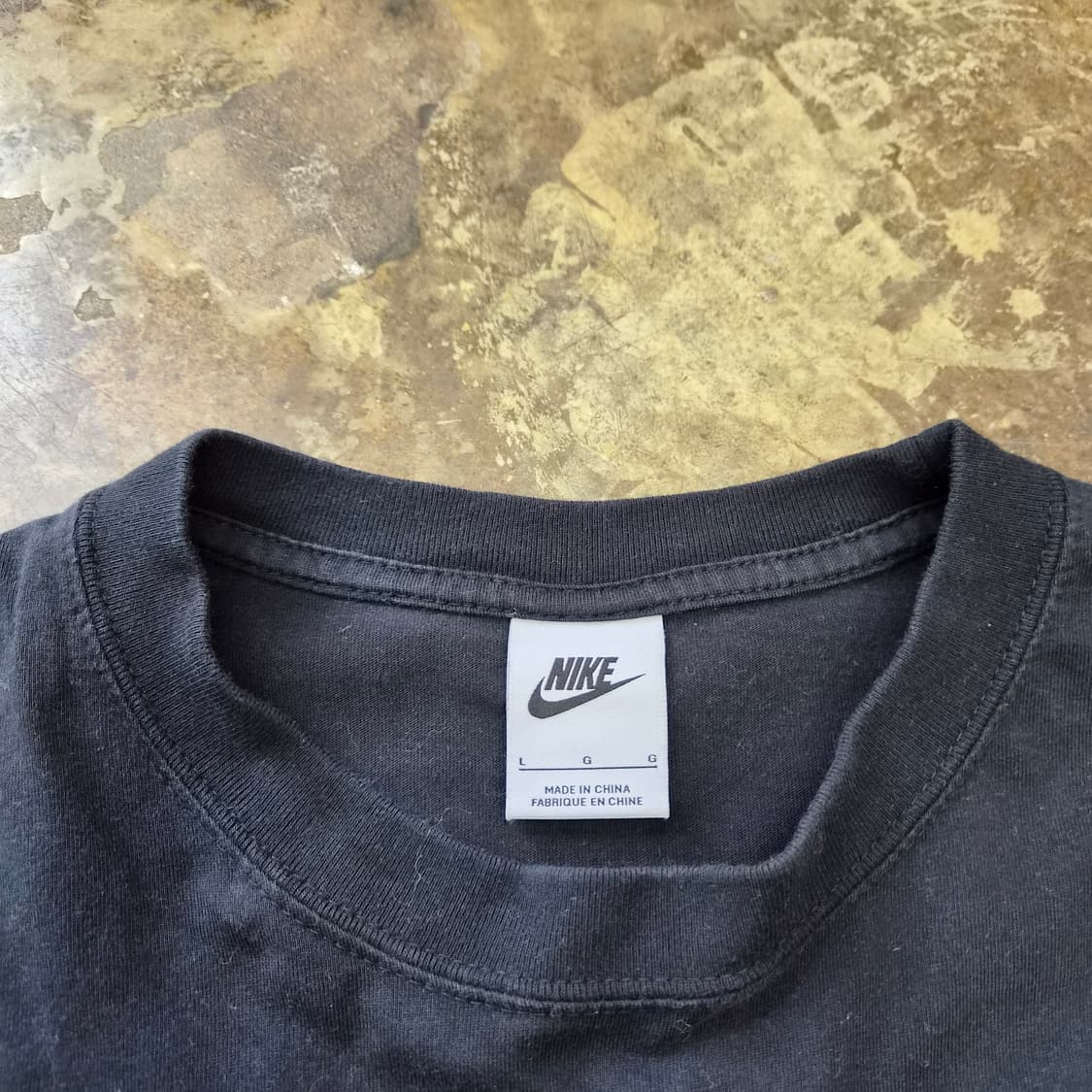 L) 나이키 자수로고 포켓 반팔티 반팔티셔츠 상품이미지3