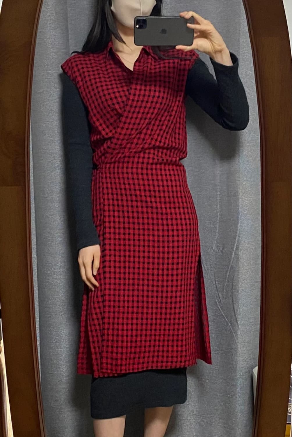 티바이 알렉산더왕 울소재 랩원피스 상품이미지5