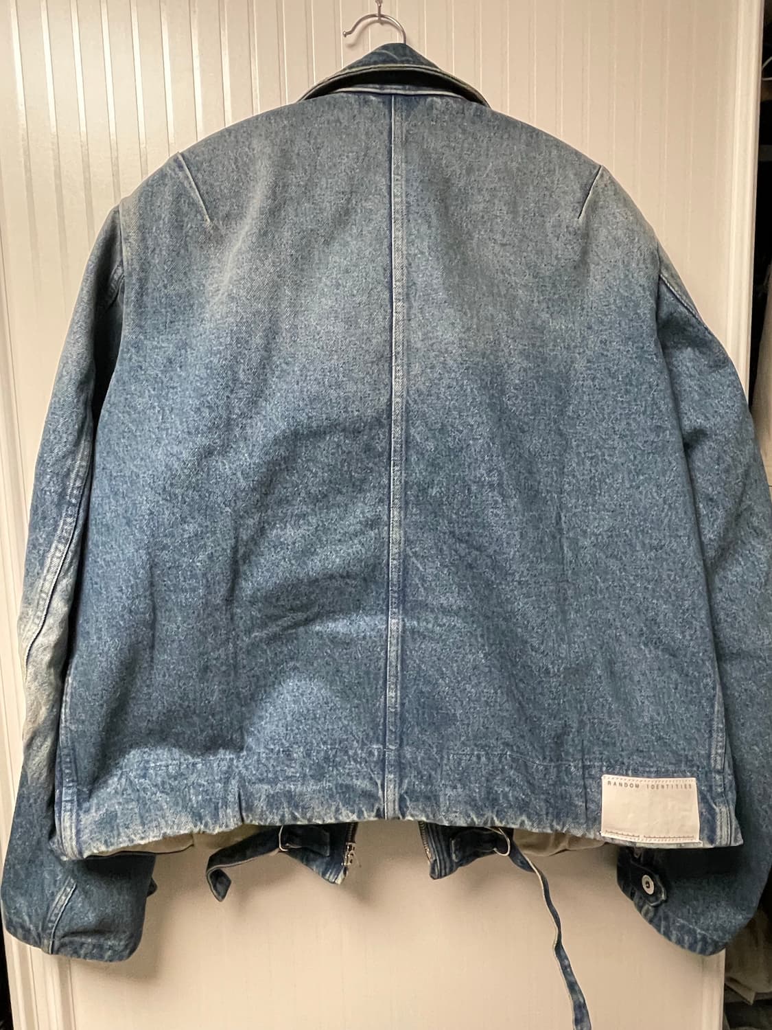RANDOM IDENTITIES(랜덤 아이덴티티) 데님자켓 XL 상품이미지7