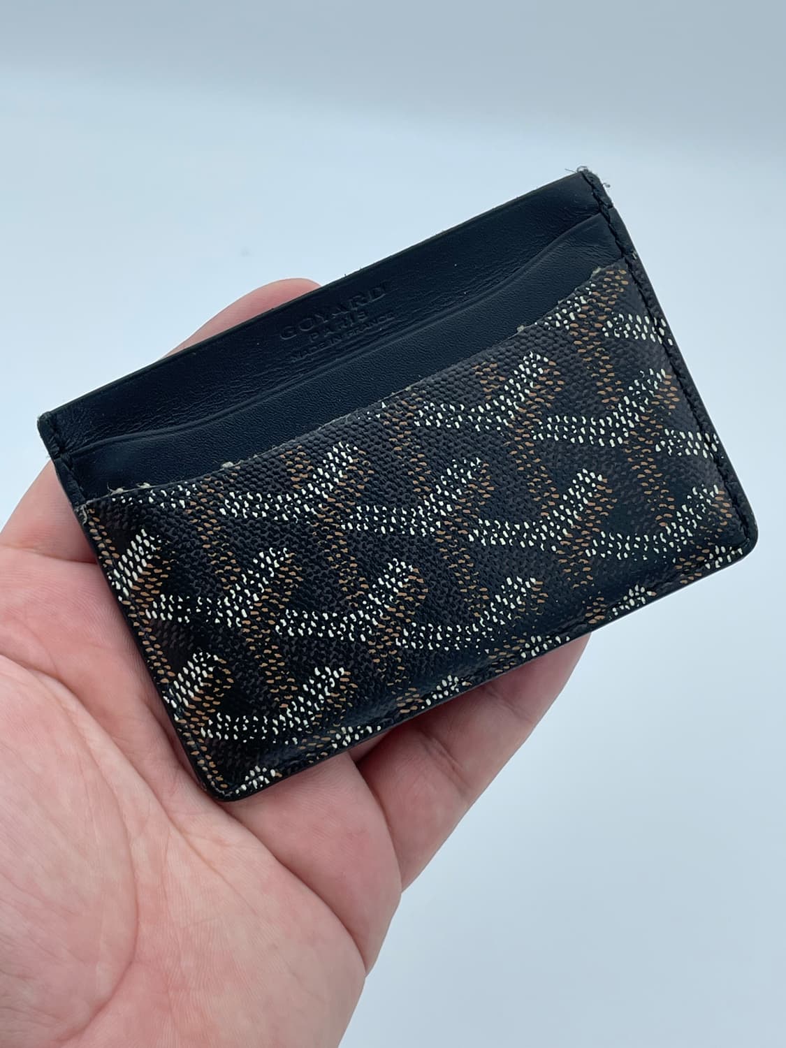 [ 정품 ] 고야드 생쉴피스 카드지갑 블랙, 최저가  상품이미지1