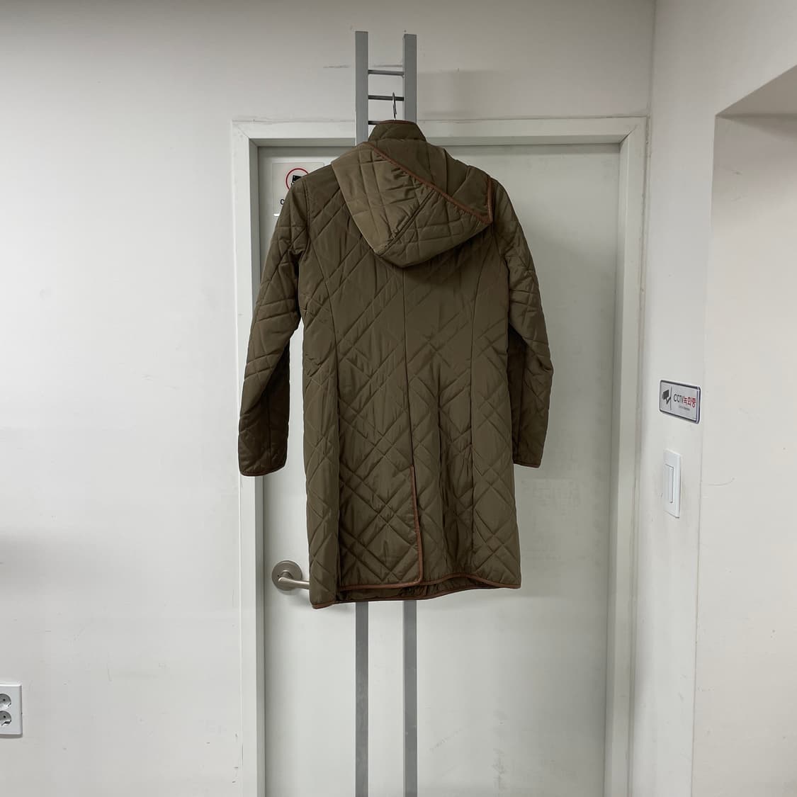 랄프로렌 블랙 라벨 롱 퀄팅 자켓 브라운 XS(W) 상품이미지6