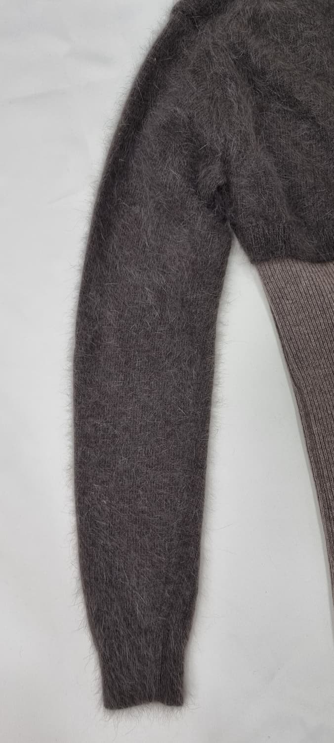 DIAGONAL 레이어드 튜브탑 니트 가디건 Free _ 여성 상품이미지7