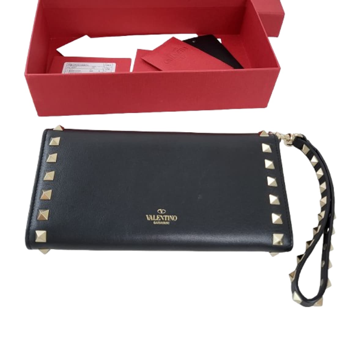 정품 발렌티노 락스터드 장지갑 클러치 상품이미지1