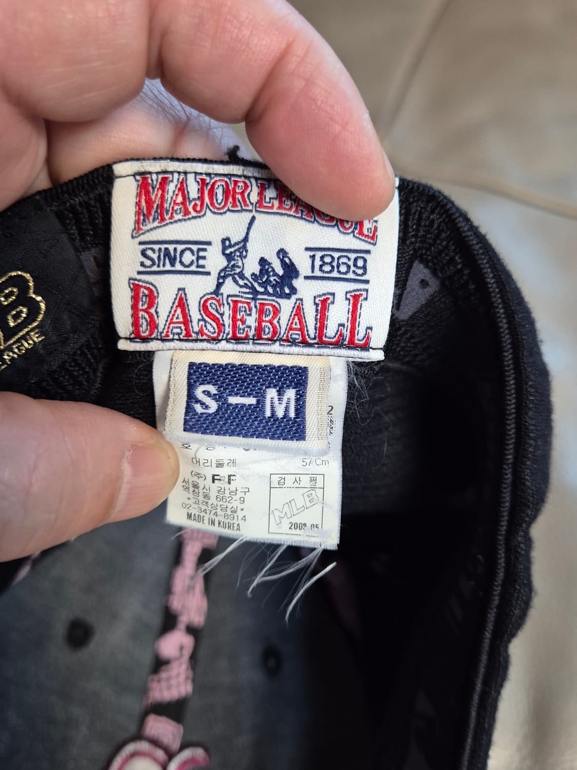 MLB 보스톤레드삭스 볼캡. 남자 S ~M 상품이미지5