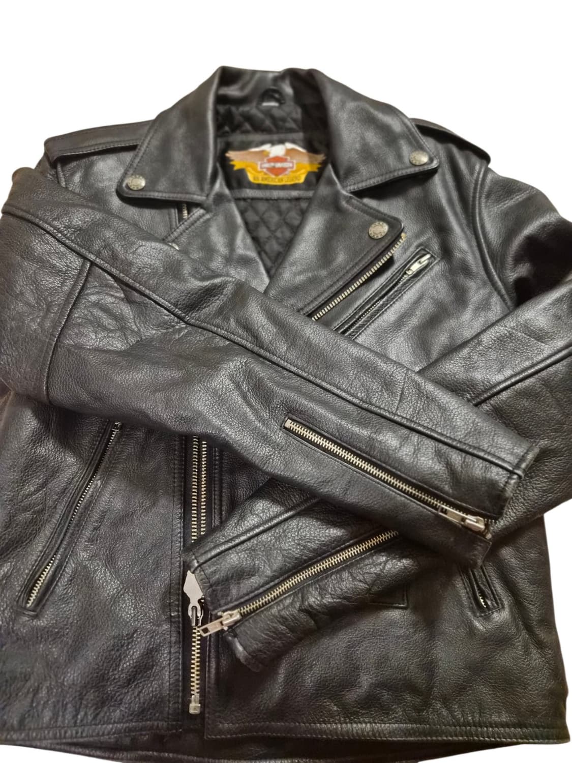 할리데이비슨(Harley-Davidson) 가죽 더블 라이더 상품이미지3