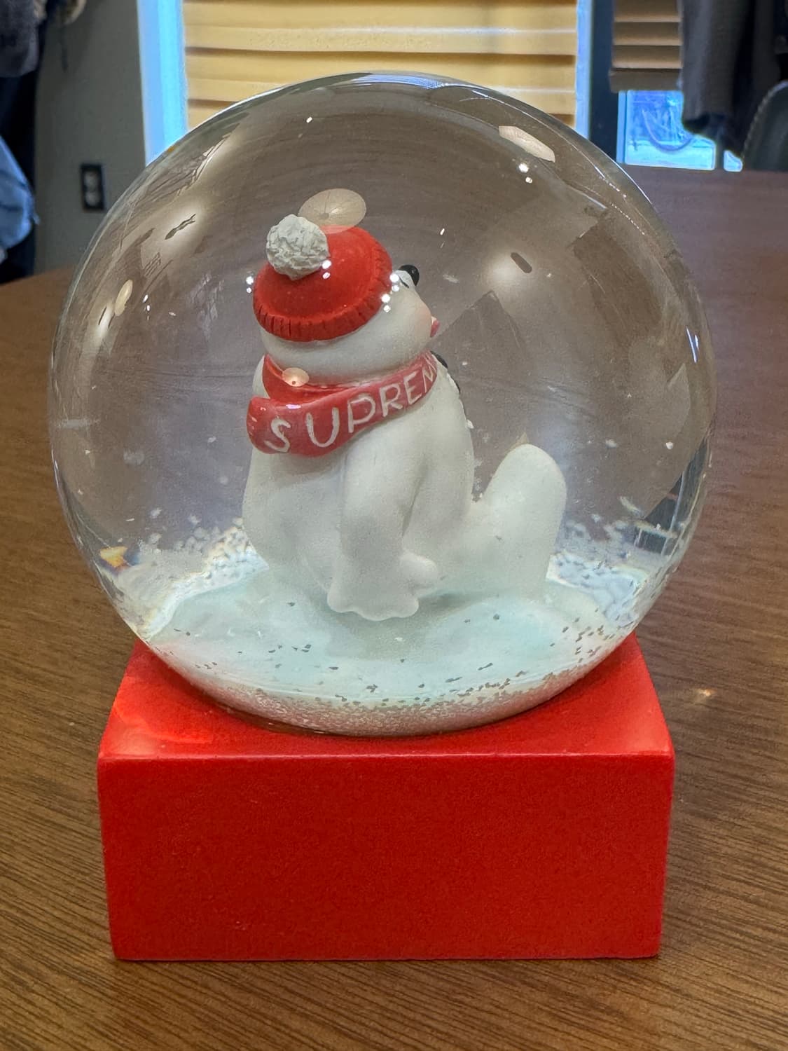 [OS] 슈프림 스노우맨 스노우글로브 레드 상품이미지7