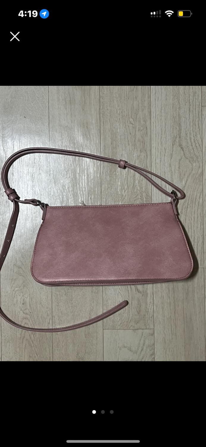 자라 핑크 숄더백 상품이미지1