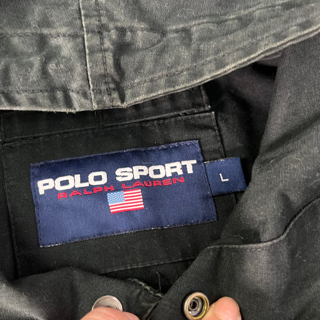 105 폴로랄프로렌 90s 스포츠 피쉬테일 야상 자켓 상품이미지4