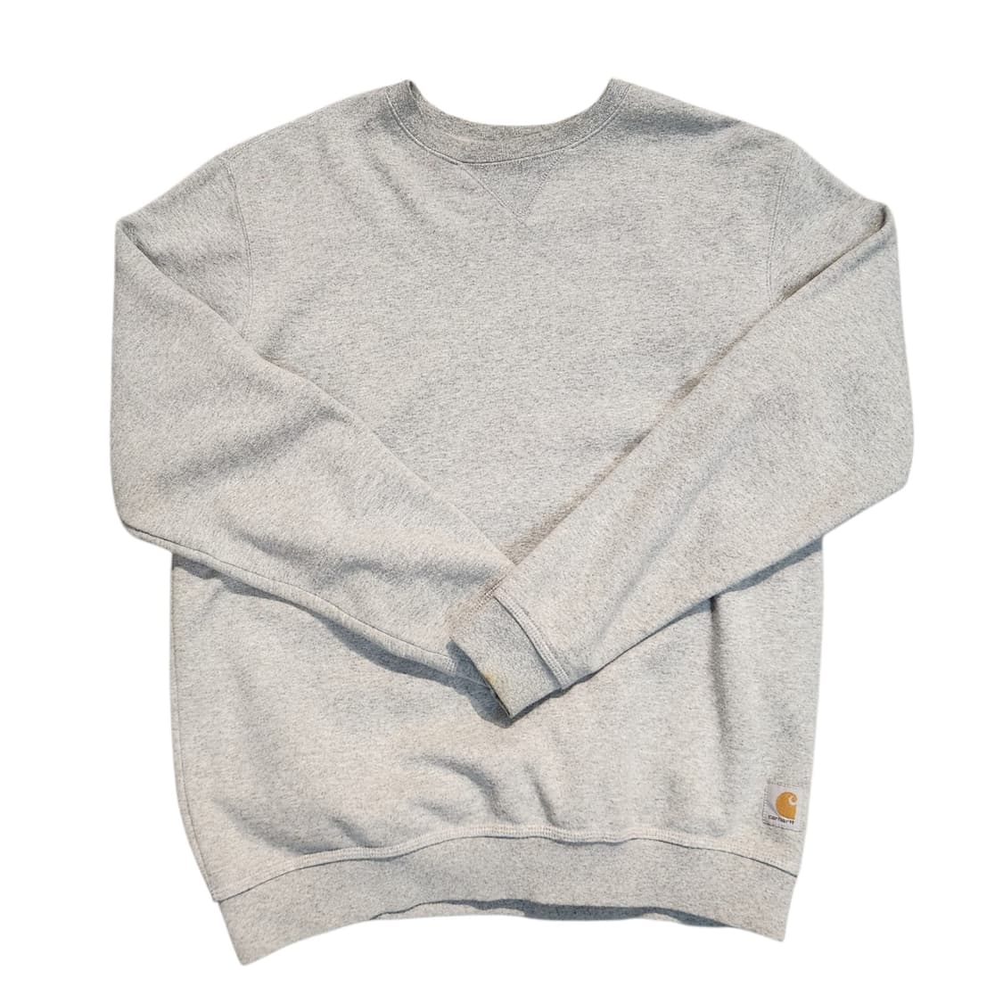 칼하트 로고패치 그레이 스웻맨투맨 (M) 상품이미지1
