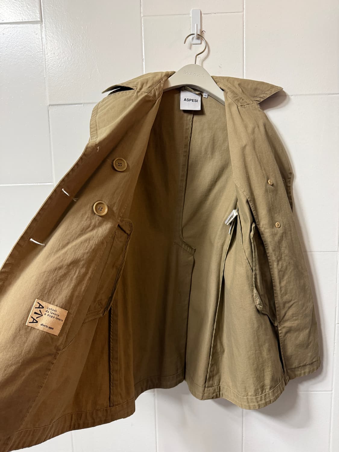 아스페시 트렌치코트 상품이미지5