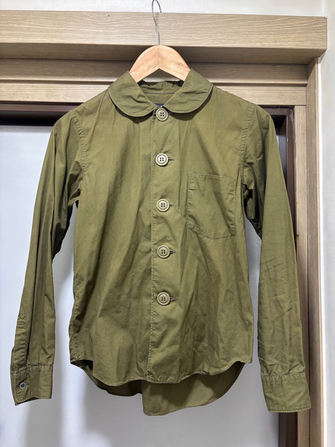 꼼데가르송 블랙 osaki 라운드칼라 셔츠 xs 상품이미지1