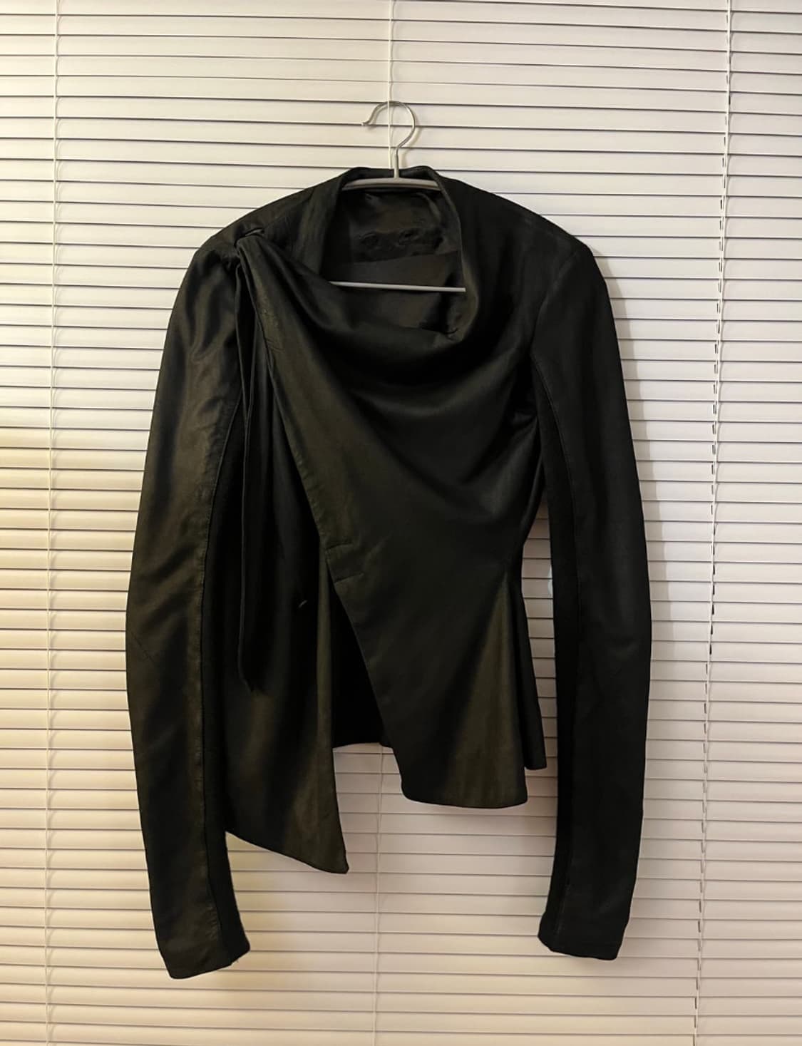 (오늘만) Rick Owen's Wrap Leather Jacket 상품이미지1