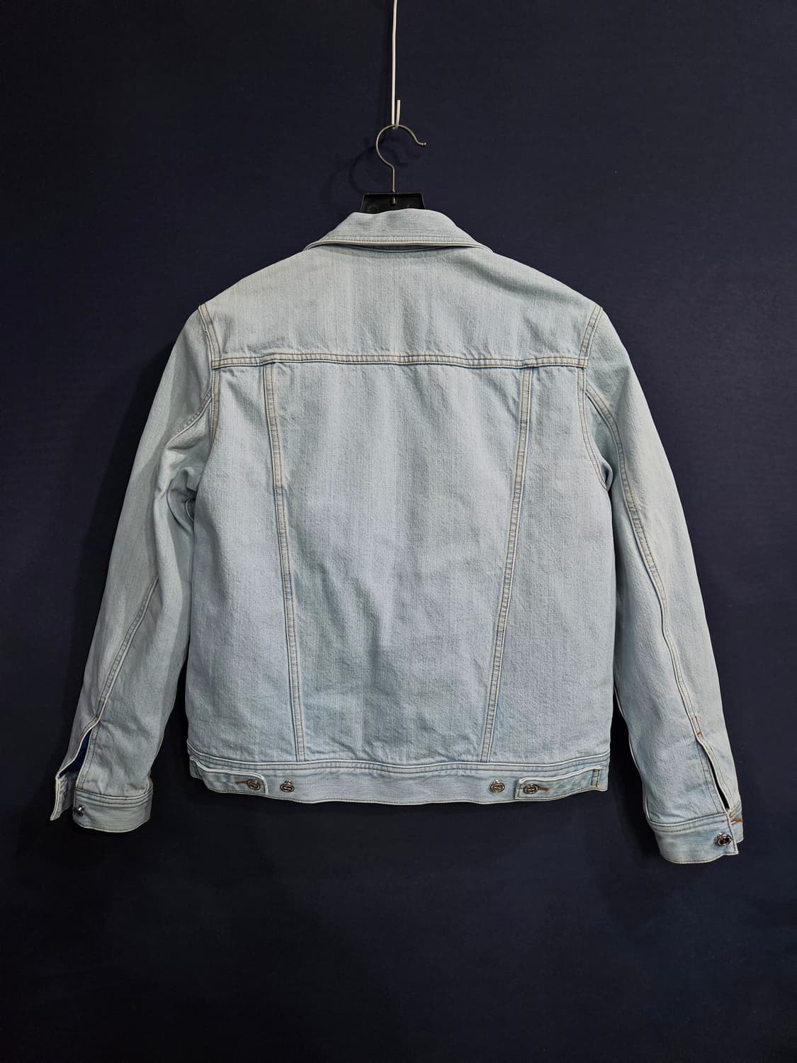 A.P.C 아페쎄 라이트블루 남성 슬림핏 100 데님자켓  상품이미지2