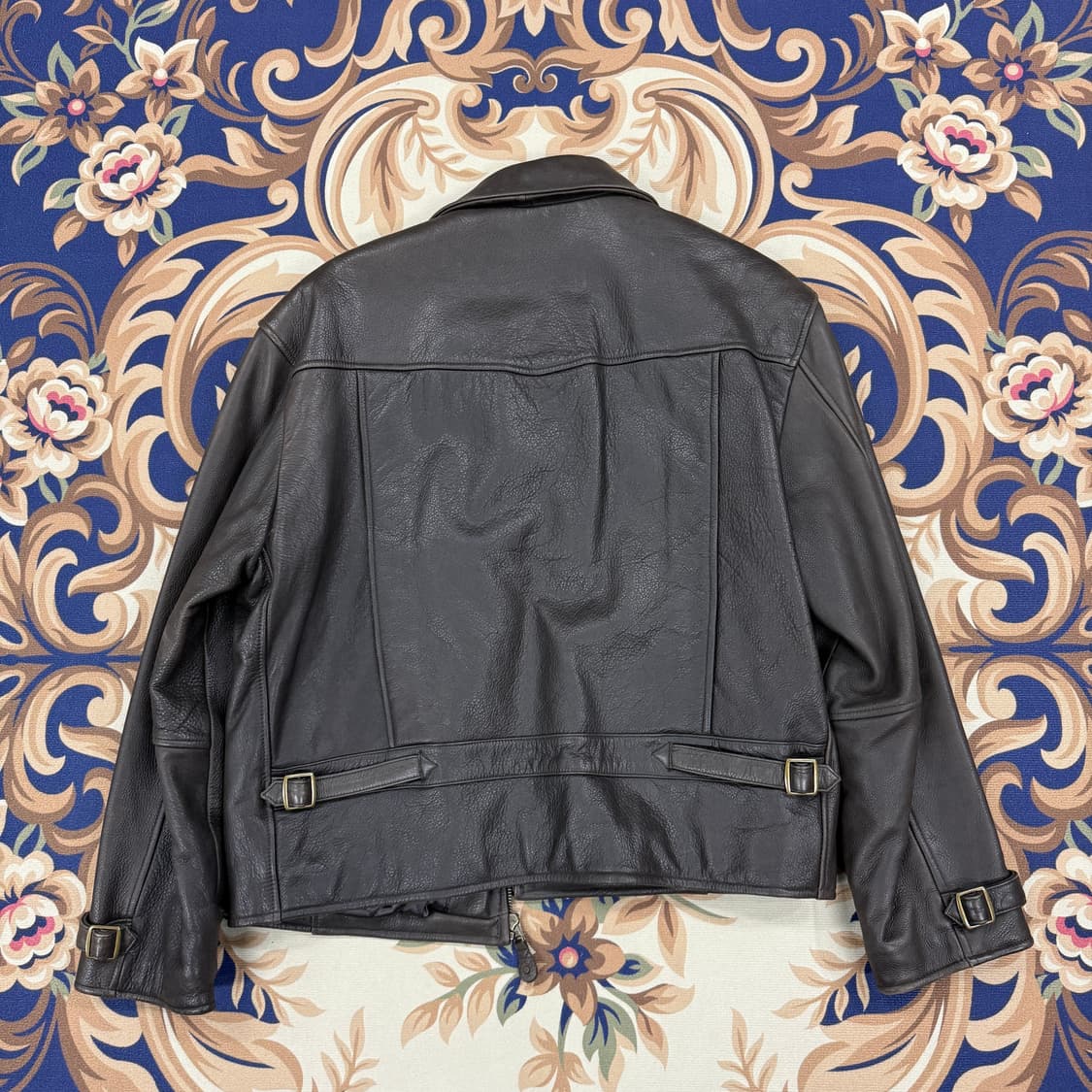 (L)지오다노 Giordano 카우레더 자켓(다크브라운) 상품이미지6