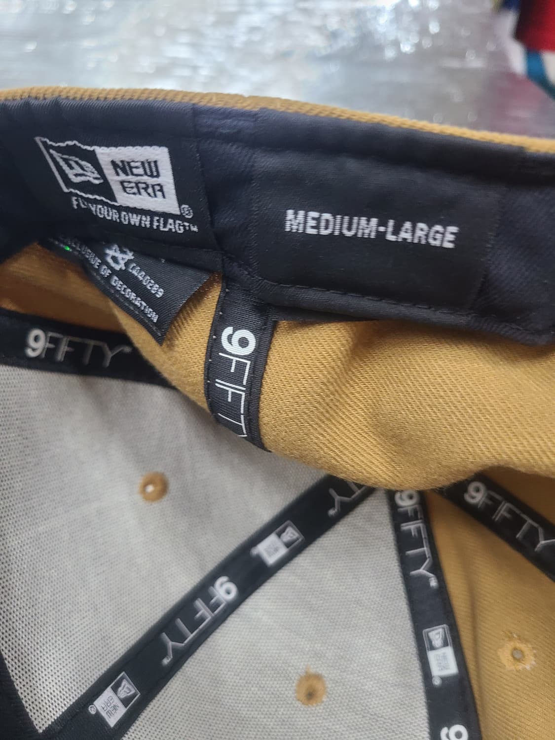 뉴에라 9FIFTY 뉴욕 양키스 스냅백 베이지 상품이미지3