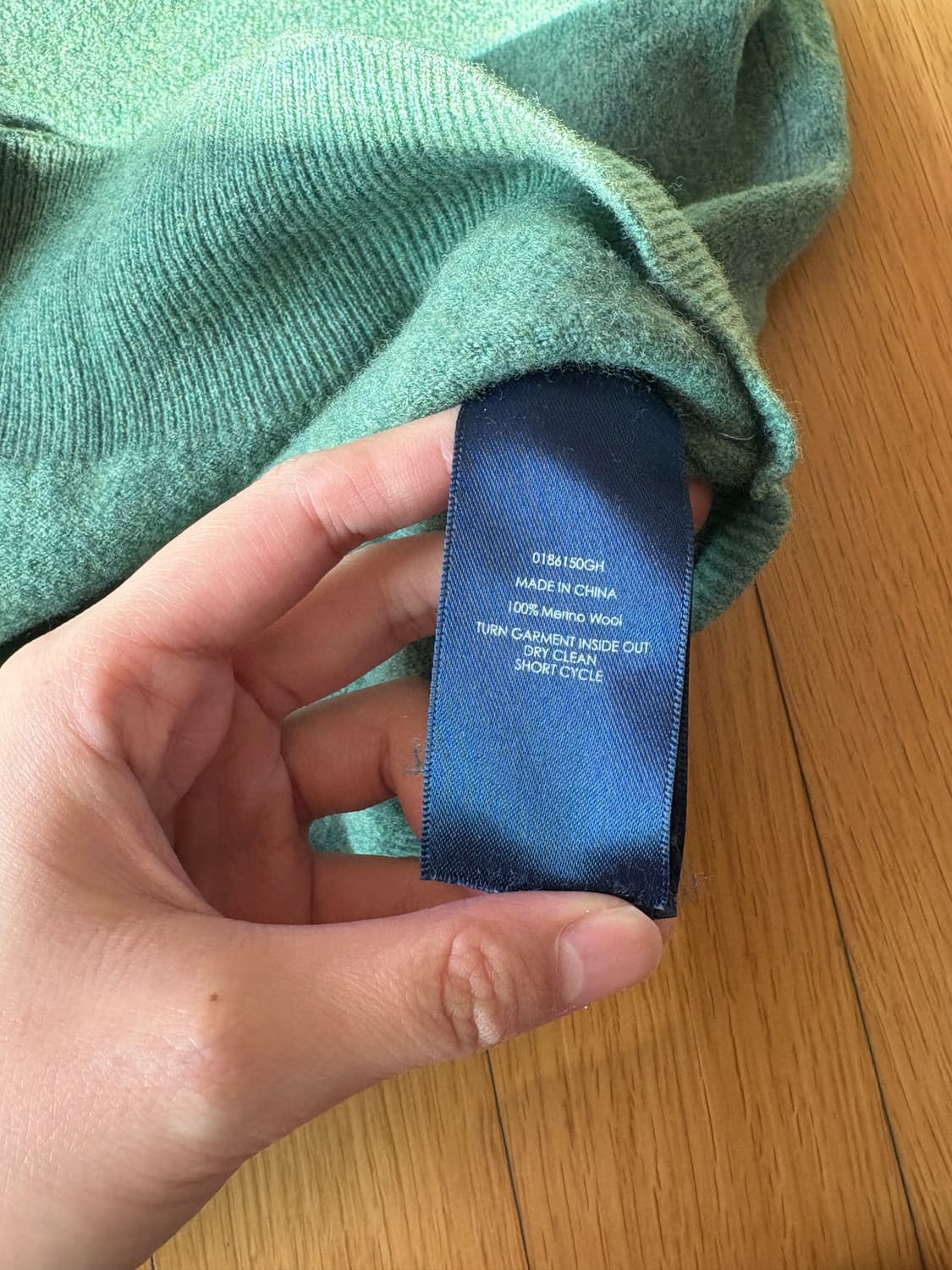 폴로 메리노울 니트 상품이미지3