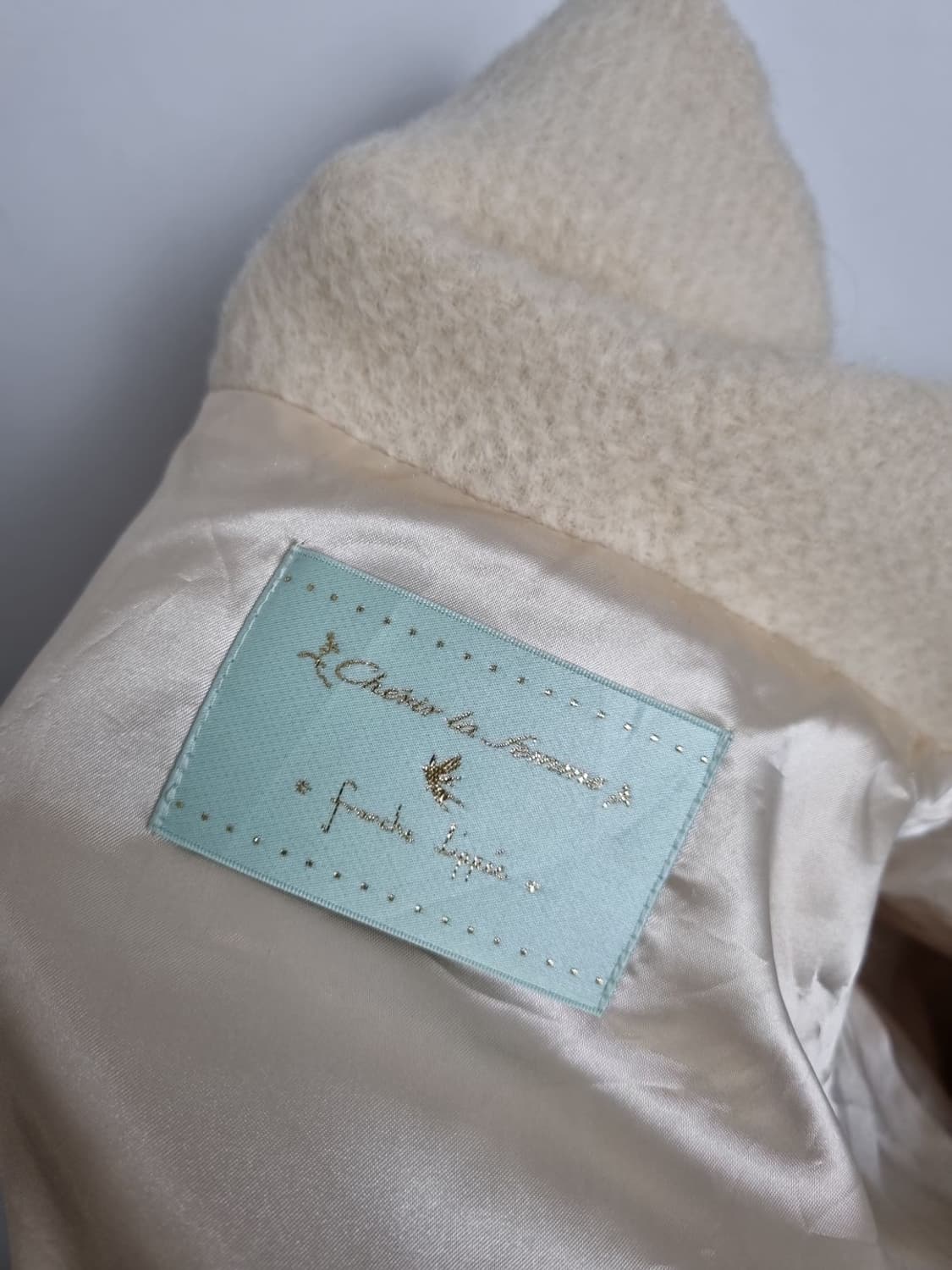 프랑슈리페 크림 레이스 숏 코트  상품이미지6