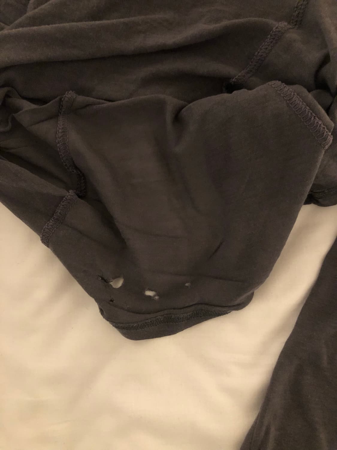 울리카상투스 커튼탑 차콜 s 상품이미지2