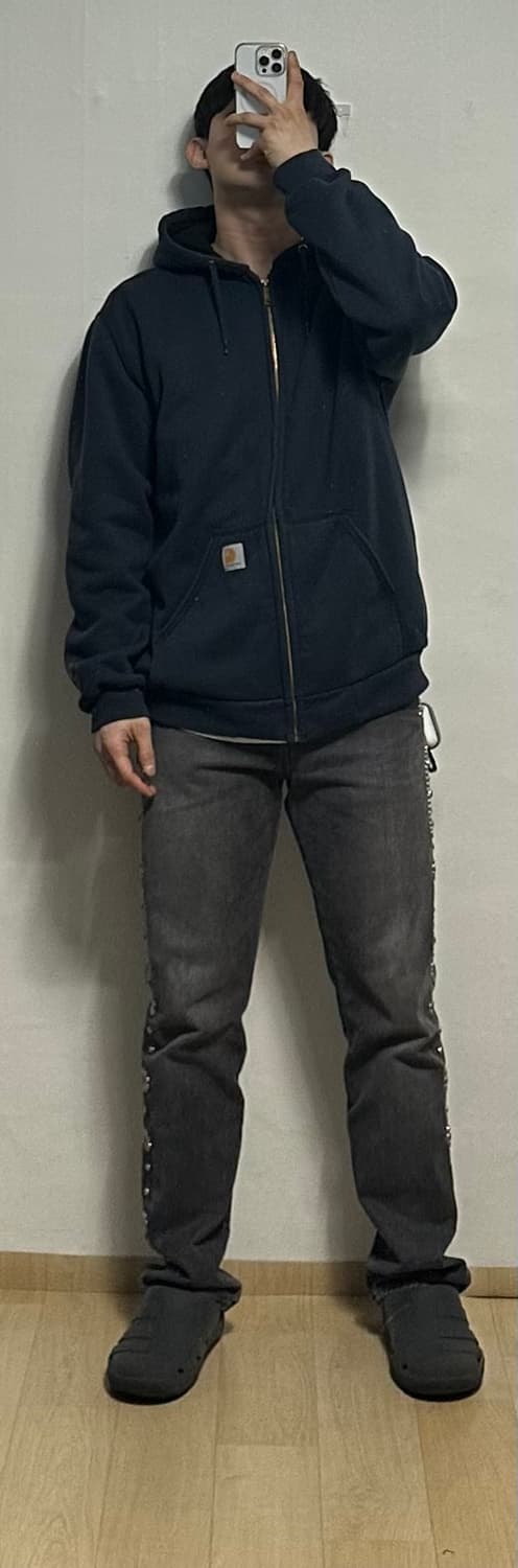 칼하트 써멀 후드집업 상품이미지5