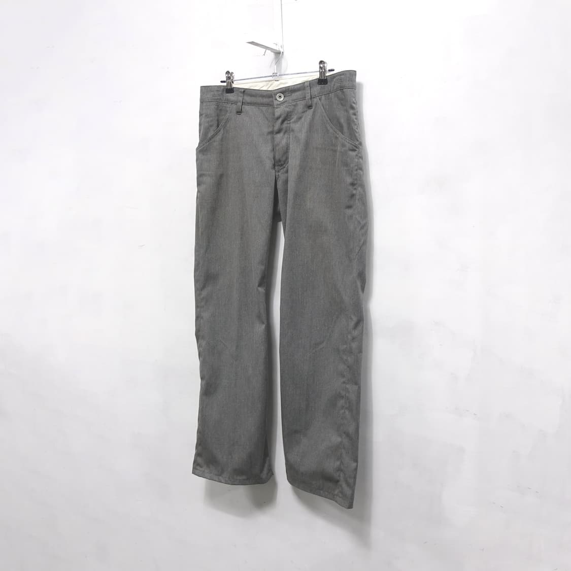 ATTACHMENT 어태치먼트 J커브 부츠컷 그레이 트라우저 2 상품이미지3