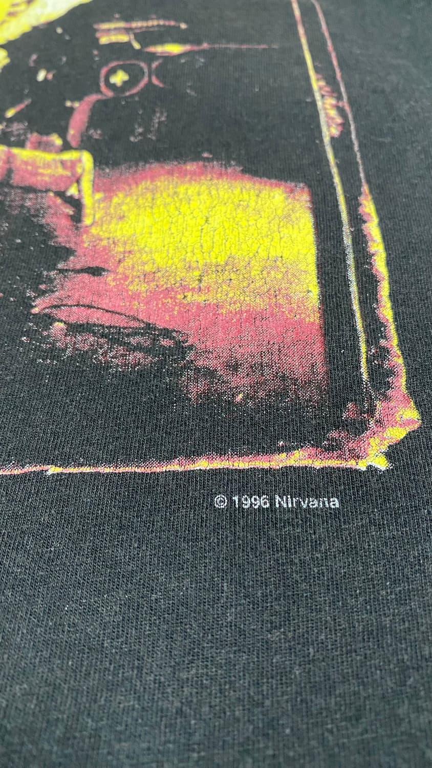 빈티지 nirvana 너바나 밴드 티셔츠 xl 상품이미지4