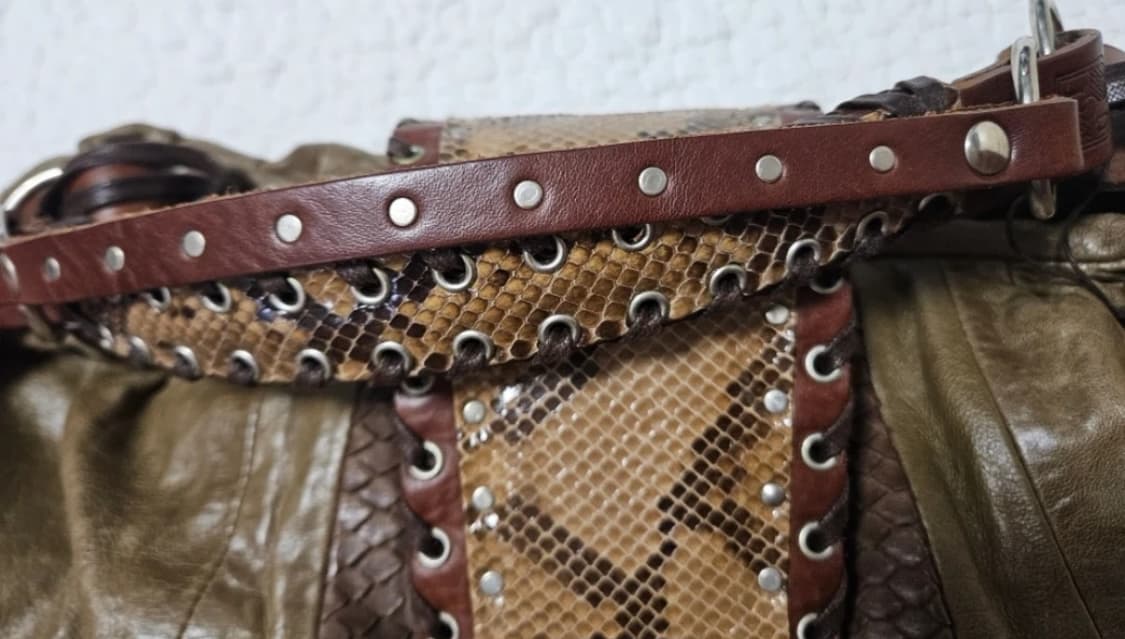 Pauric Sweeney 뱀피가방  상품이미지4