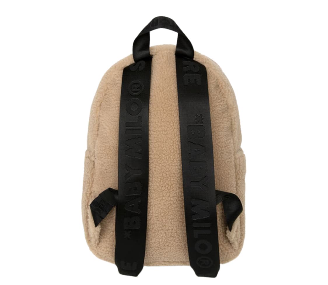 베이프 베이비마일로 미니 퍼 백팩 베이지 상품이미지2