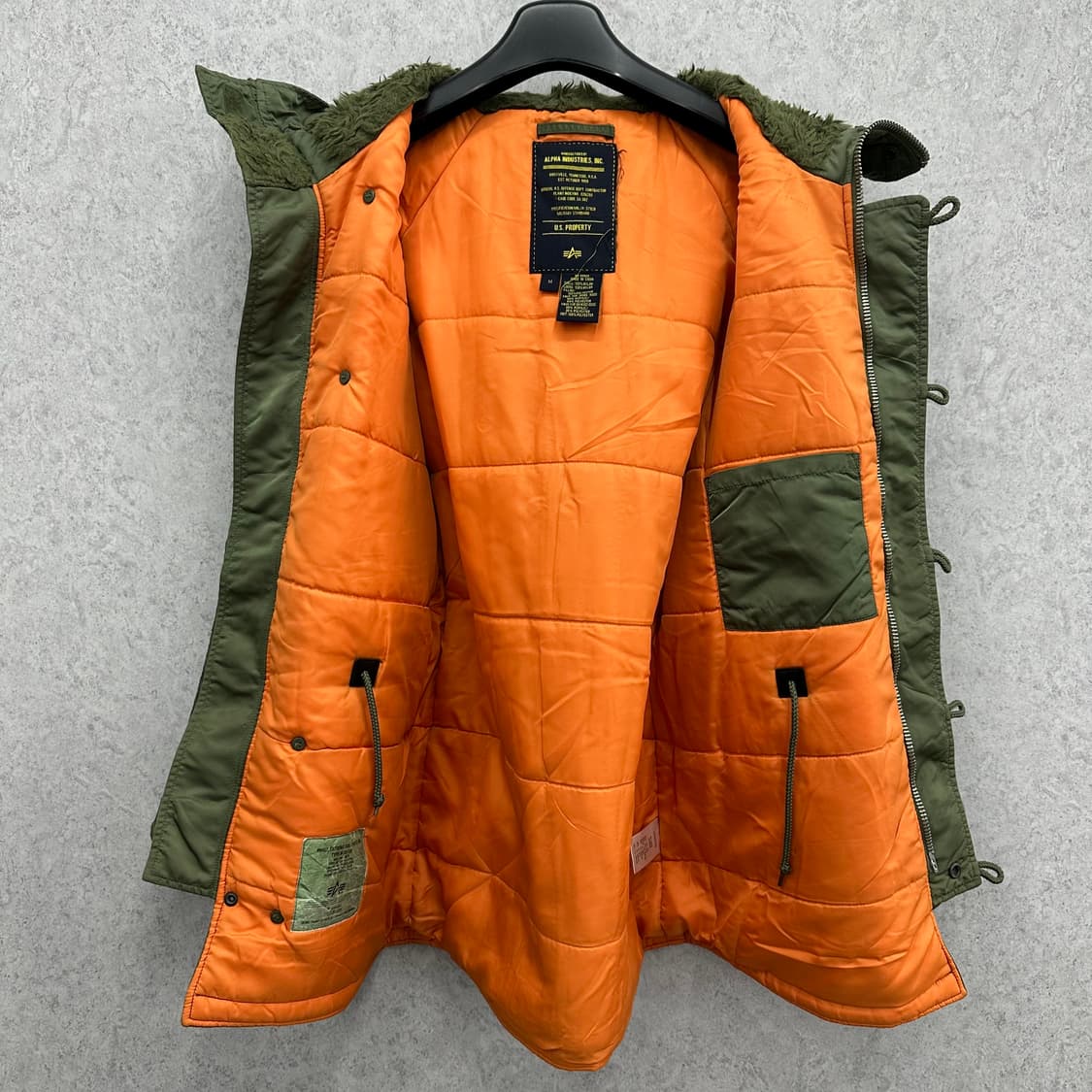 95 알파인더스트리 N3B 남자 점퍼 상품이미지3