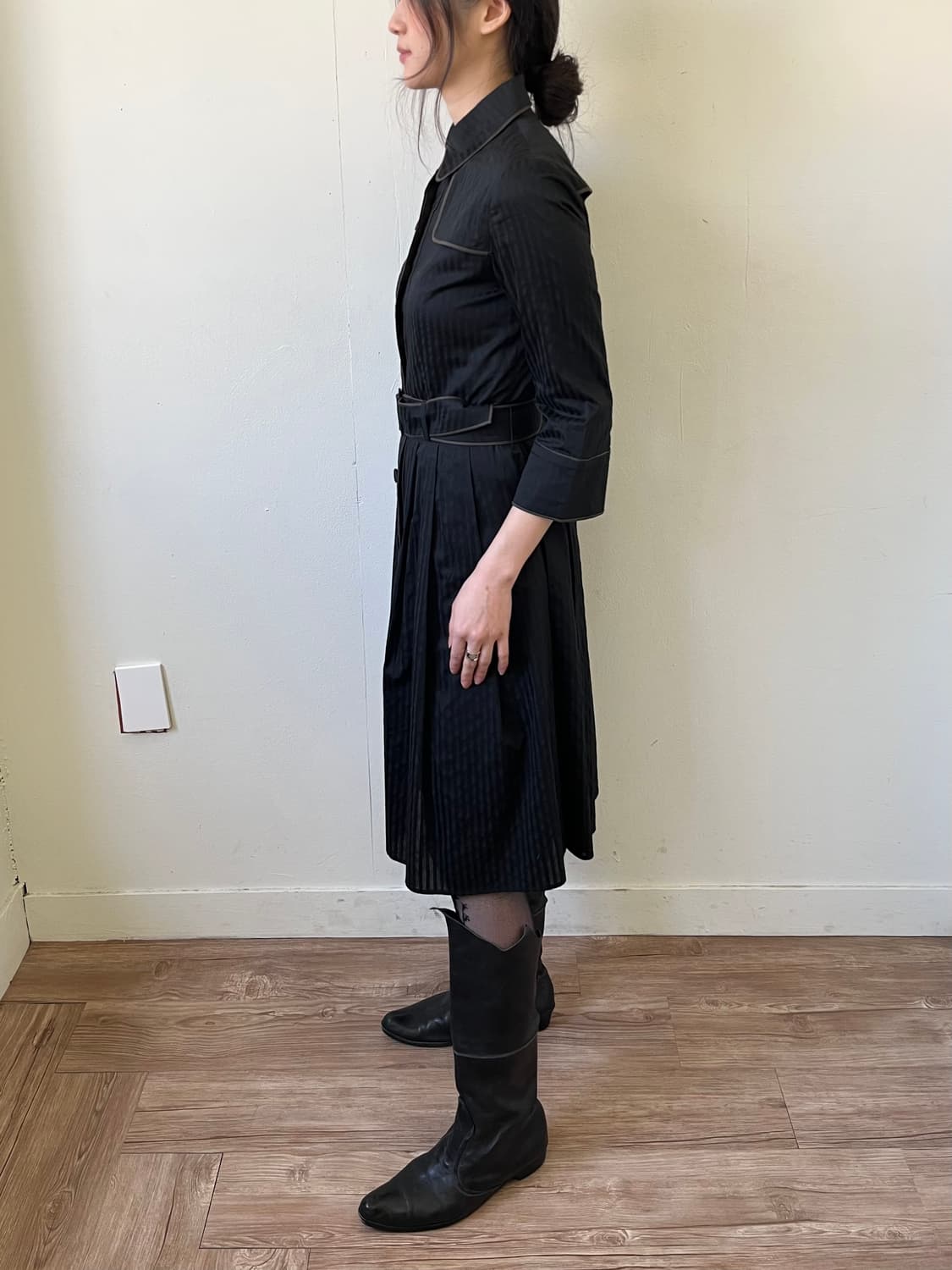 LANVIN 벨티드 원피스 상품이미지9